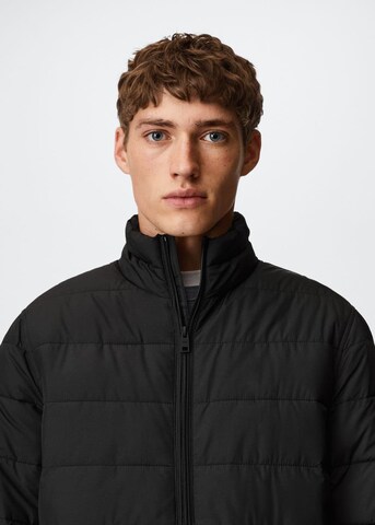 MANGO MAN Jacke 'Gorry' in Schwarz