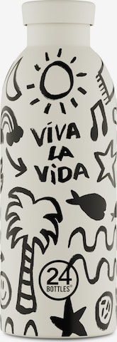 24Bottles Drinkfles 'Clima' in Wit: voorkant