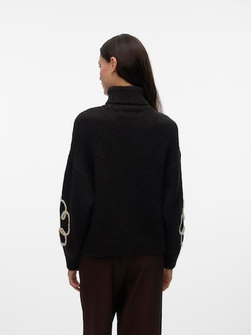 VERO MODA Sweater 'FATIMA' in Brown