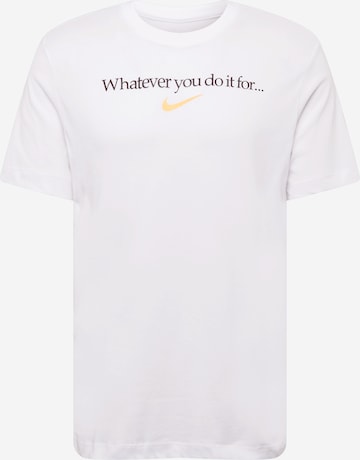 NIKE Sportshirt in Weiß: predná strana