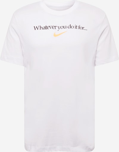 NIKE Funkční tričko - žlutá / černá / offwhite, Produkt