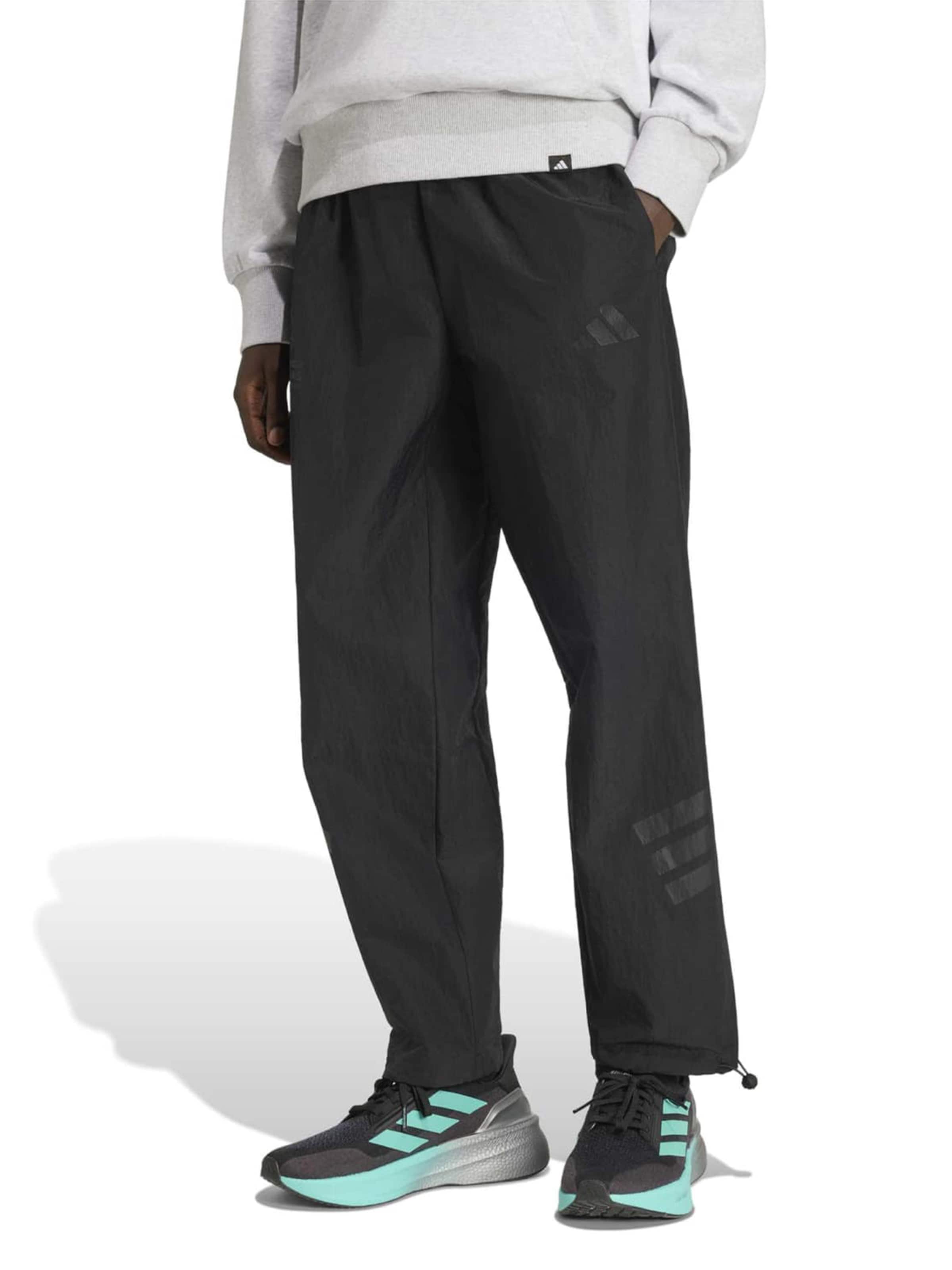 Effilé Pantalon de sport 'Mercedes - Amg Petronas Formula 1 Team' ADIDAS SPORTSWEAR en noir : devant