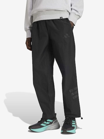 Effilé Pantalon de sport 'Mercedes - Amg Petronas Formula 1 Team' ADIDAS SPORTSWEAR en noir : devant