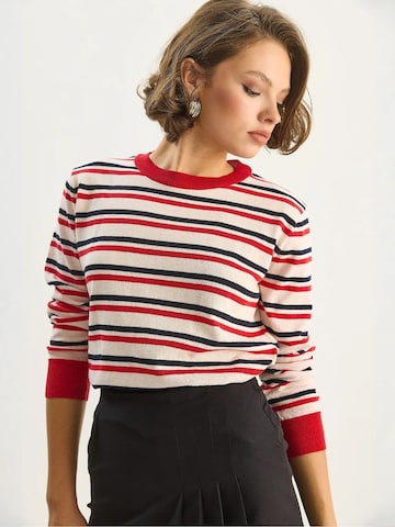 Pullover di Bianco Lucci in rosso