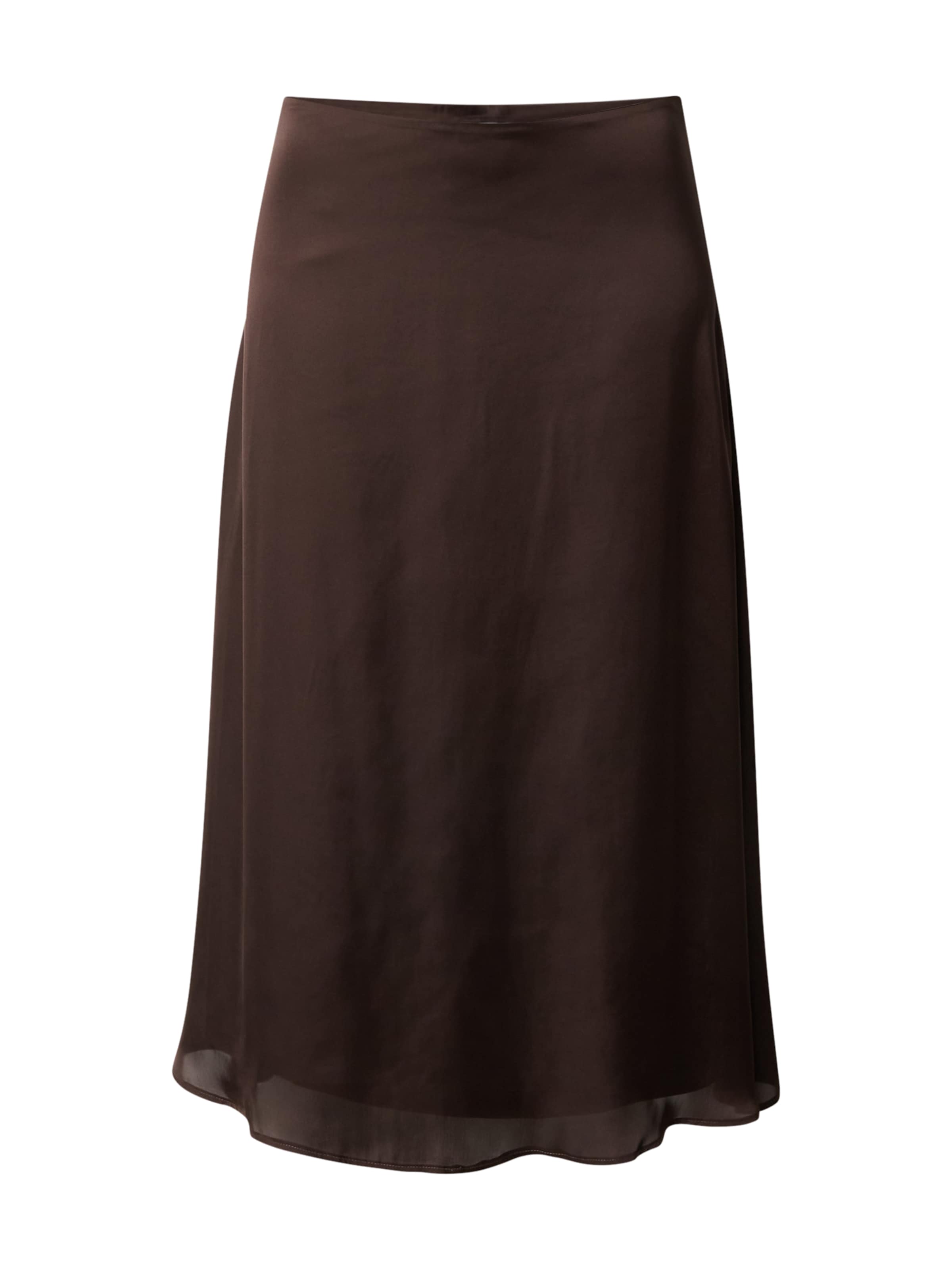 Ema Louise x ABOUT YOU Sukňa 'Lea' - Hnedá: predná strana