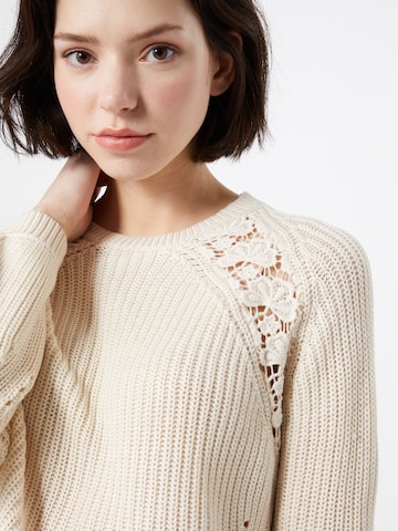 ONLY - Jersey 'Maga' en beige