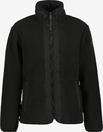 LUHTA Funkční fleecová mikina 'Jepua' – černá: přední strana