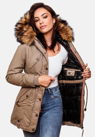 Parka invernale 'La Viva' di MARIKOO in beige