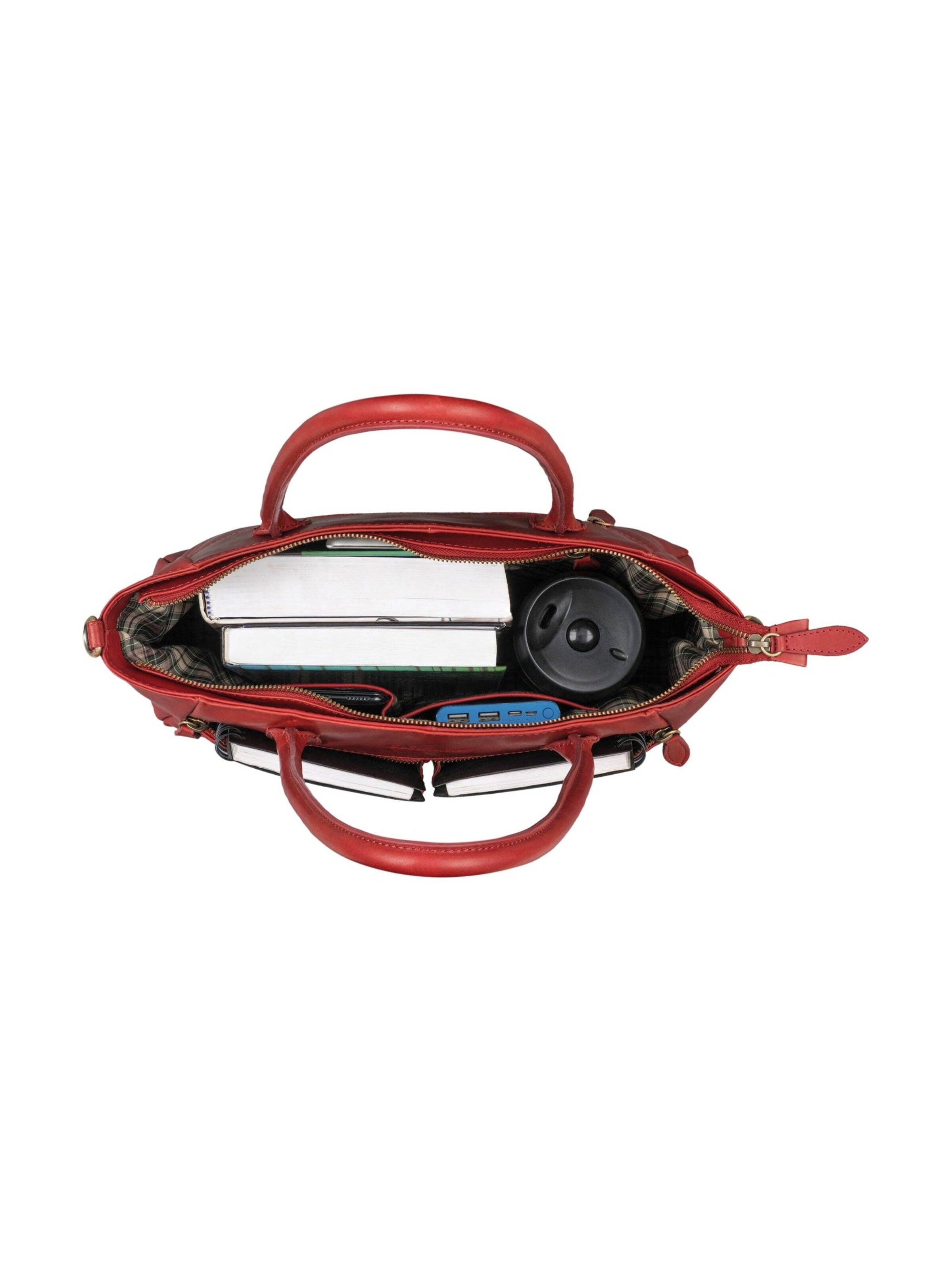 Benthill Handbag in Red