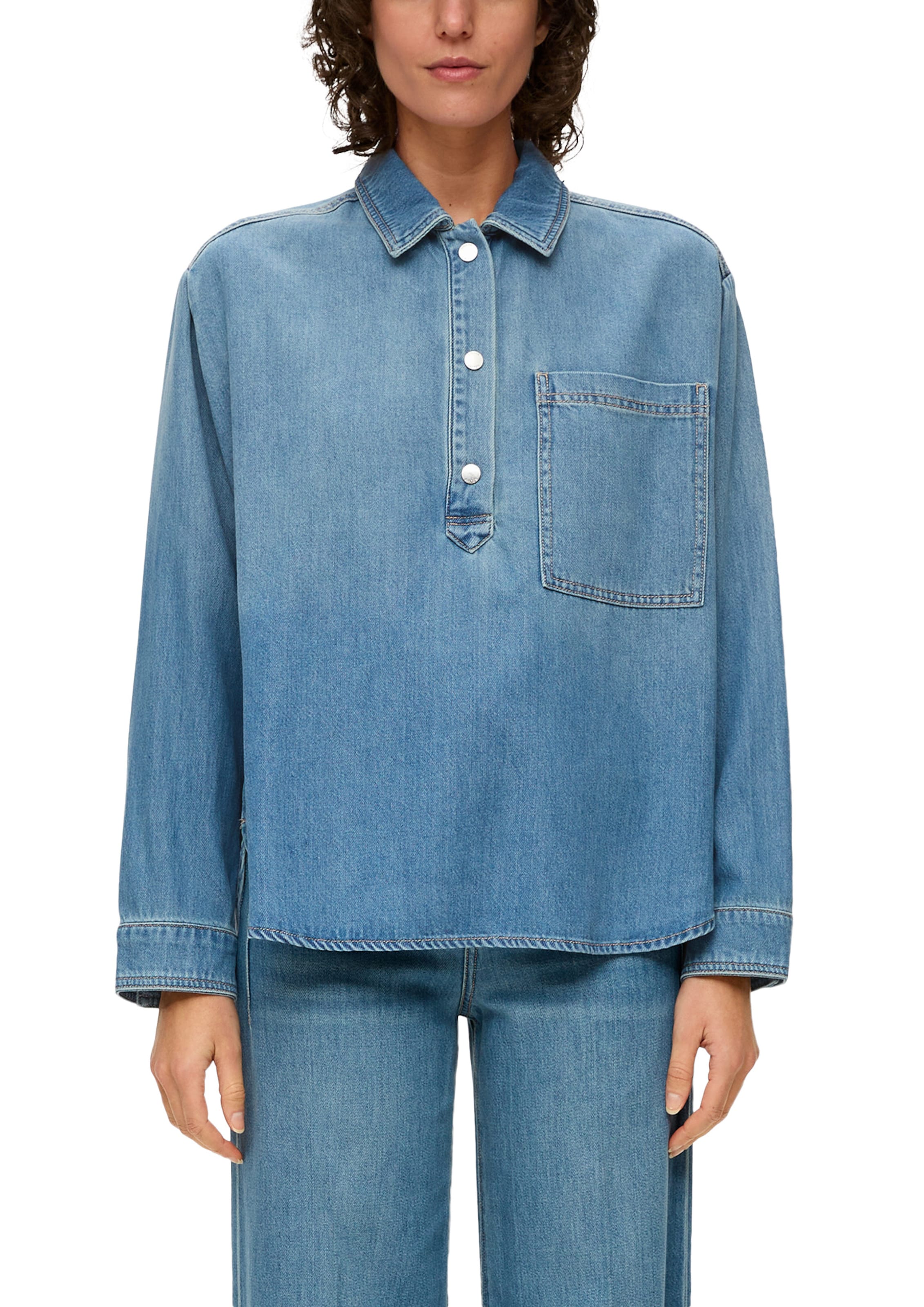 Chemisier s.Oliver en bleu