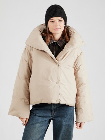 Aware Vinterjakke 'VMLILAH' i beige: forside