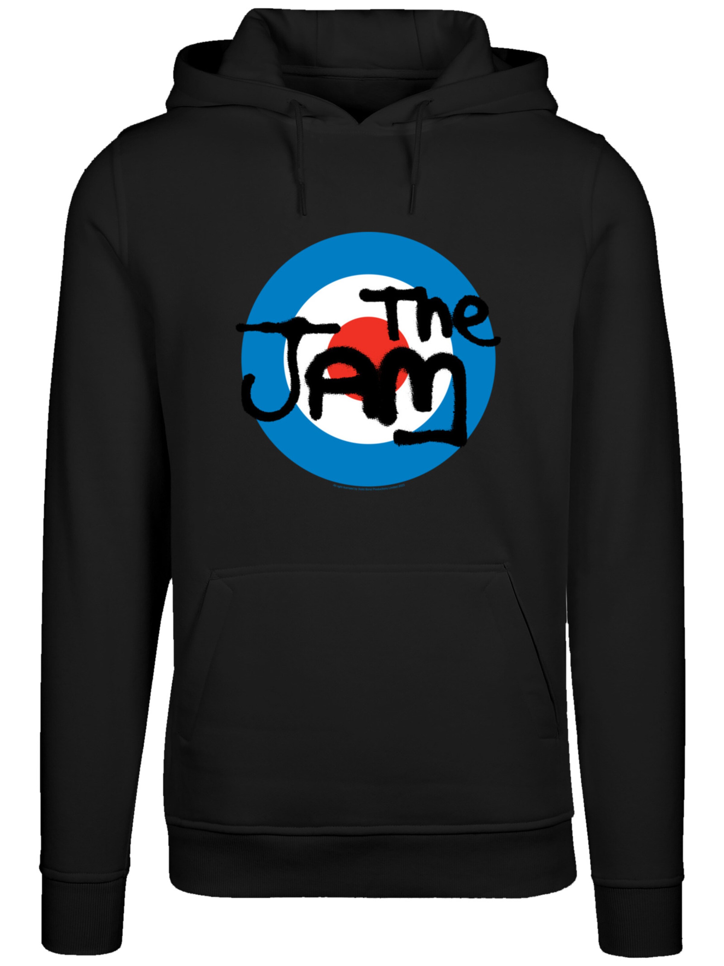 Sweat-shirt 'The Jam' F4NT4STIC en noir : devant