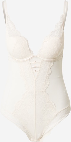 ESOTIQ Bodysuit 'RAMIRA2' in White: front