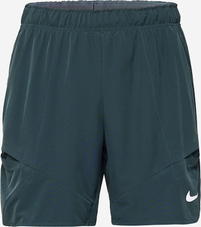 NIKE Sportske hlače u kraljevski zelena / bijela, Pregled proizvoda
