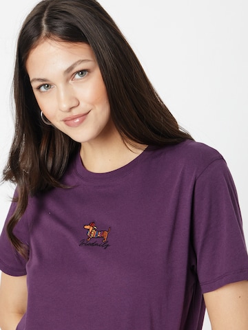 Iriedaily Shirt 'Dacksi' in Purple