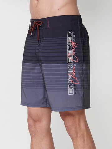 Shorts de bain KOROSHI en gris