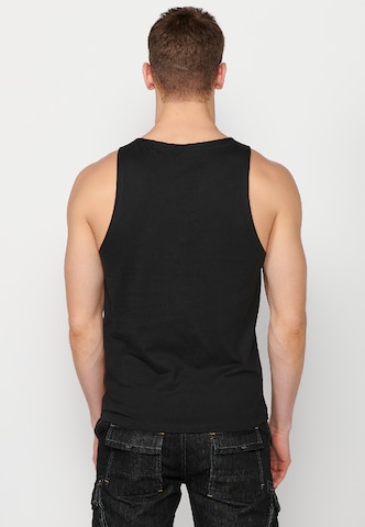 KOROSHI Tanktop in Schwarz