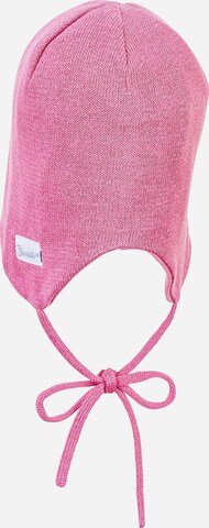 STERNTALER Beanie in Pink: front