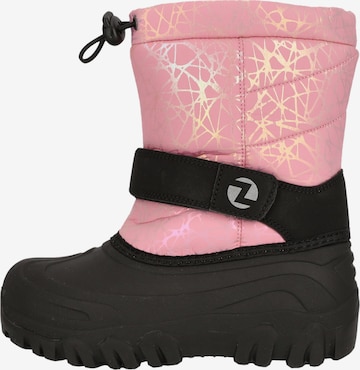 ZigZag Snowboots 'Wanoha' in Pink: Vorderseite