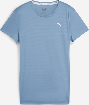 PUMA Performance Shirt 'RUN FAVORITES' in Blue: front