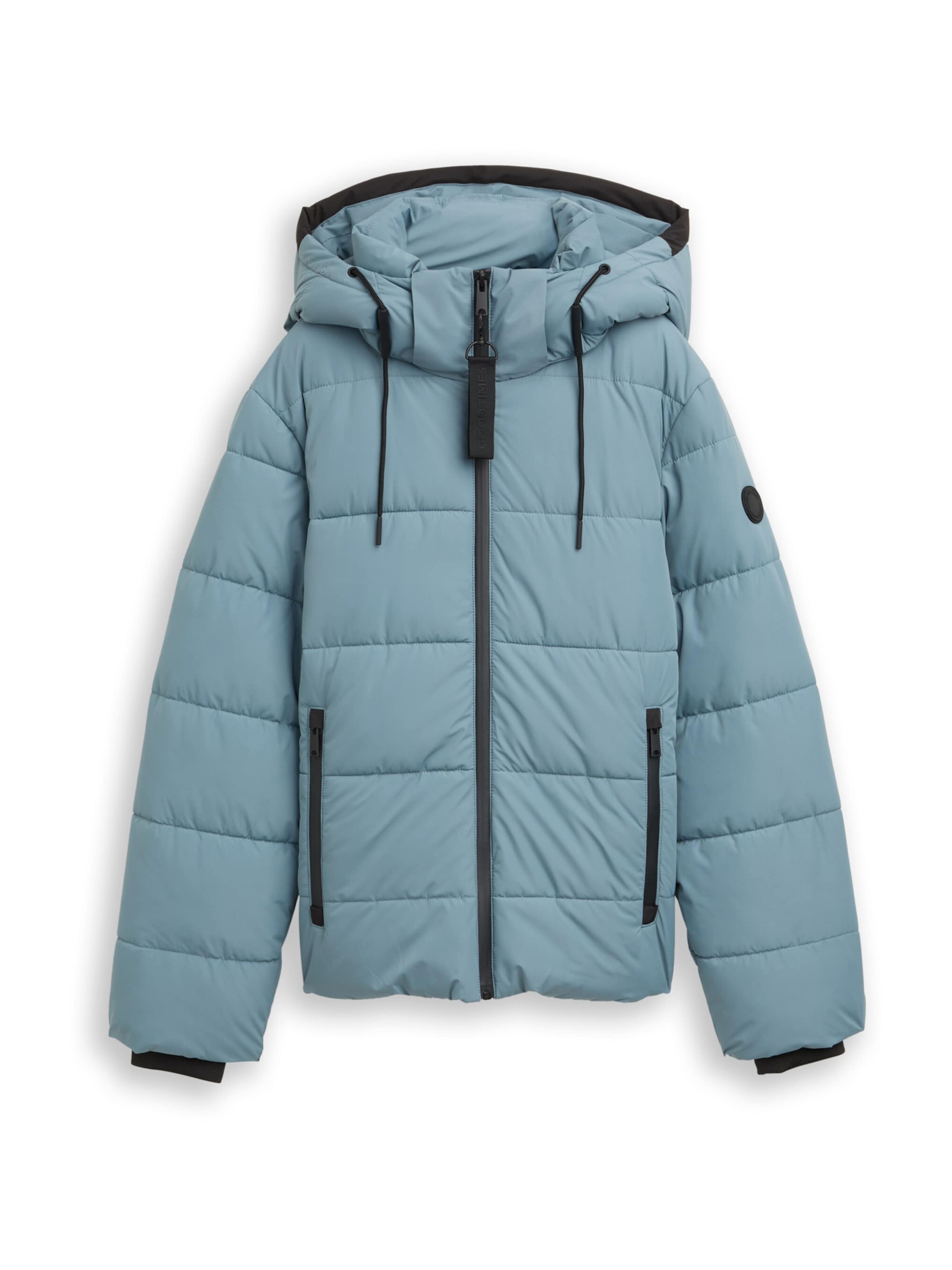 TOM TAILOR Kurtka zimowa w kolorze zielony: przód