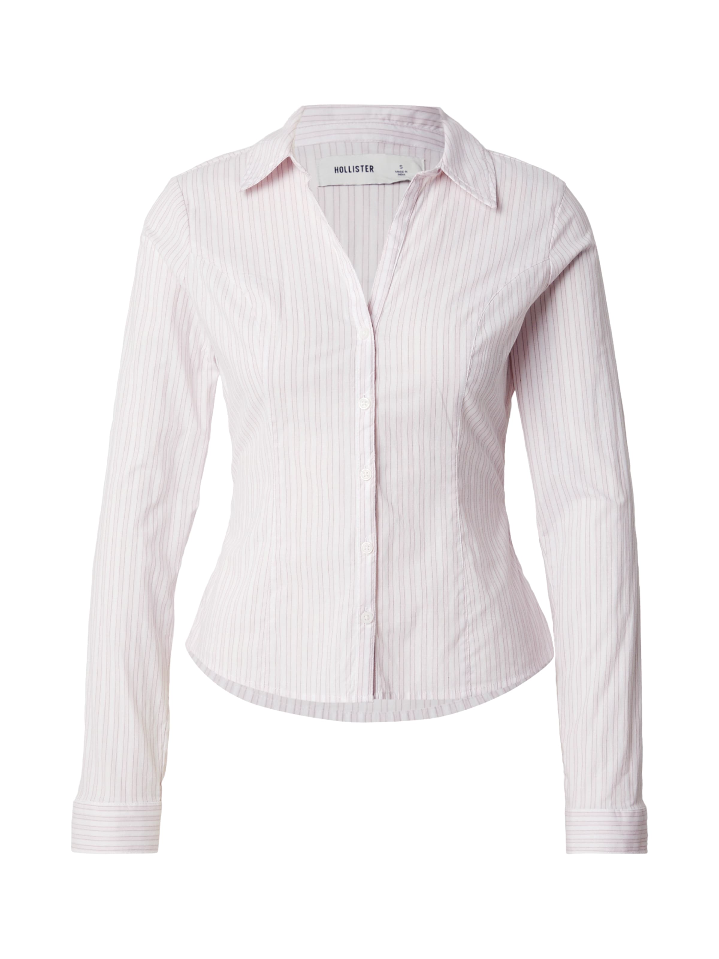 HOLLISTER Блуза в розово: отпред