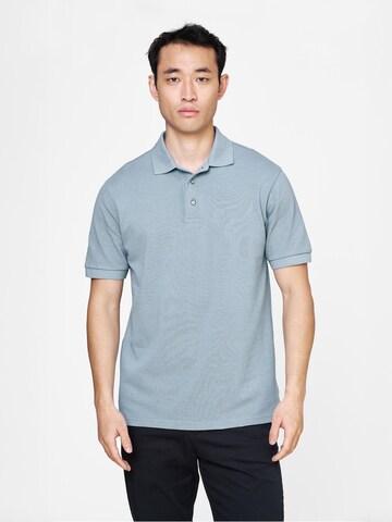 SANVT Shirt 'The Perfect Polo Shirt' in Blue: front