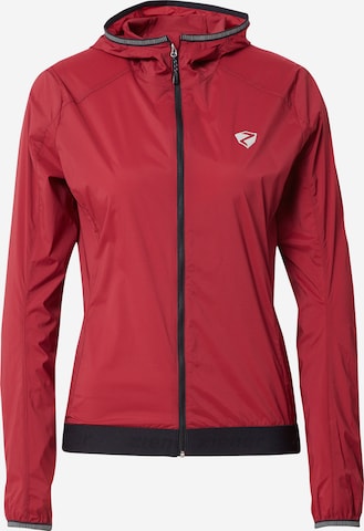 ZIENER Athletic Jacket 'NORIA' in Red: front