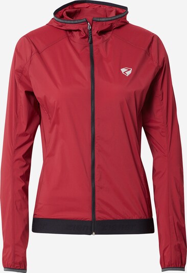 ZIENER Athletic Jacket 'NORIA' in Wine red / Black, Item view