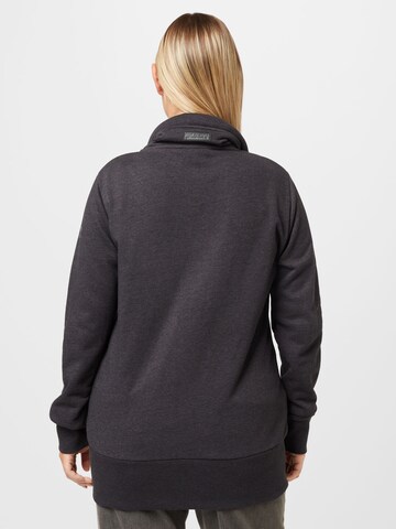 Ragwear Plus Sweat jacket 'RYLIE' in Black