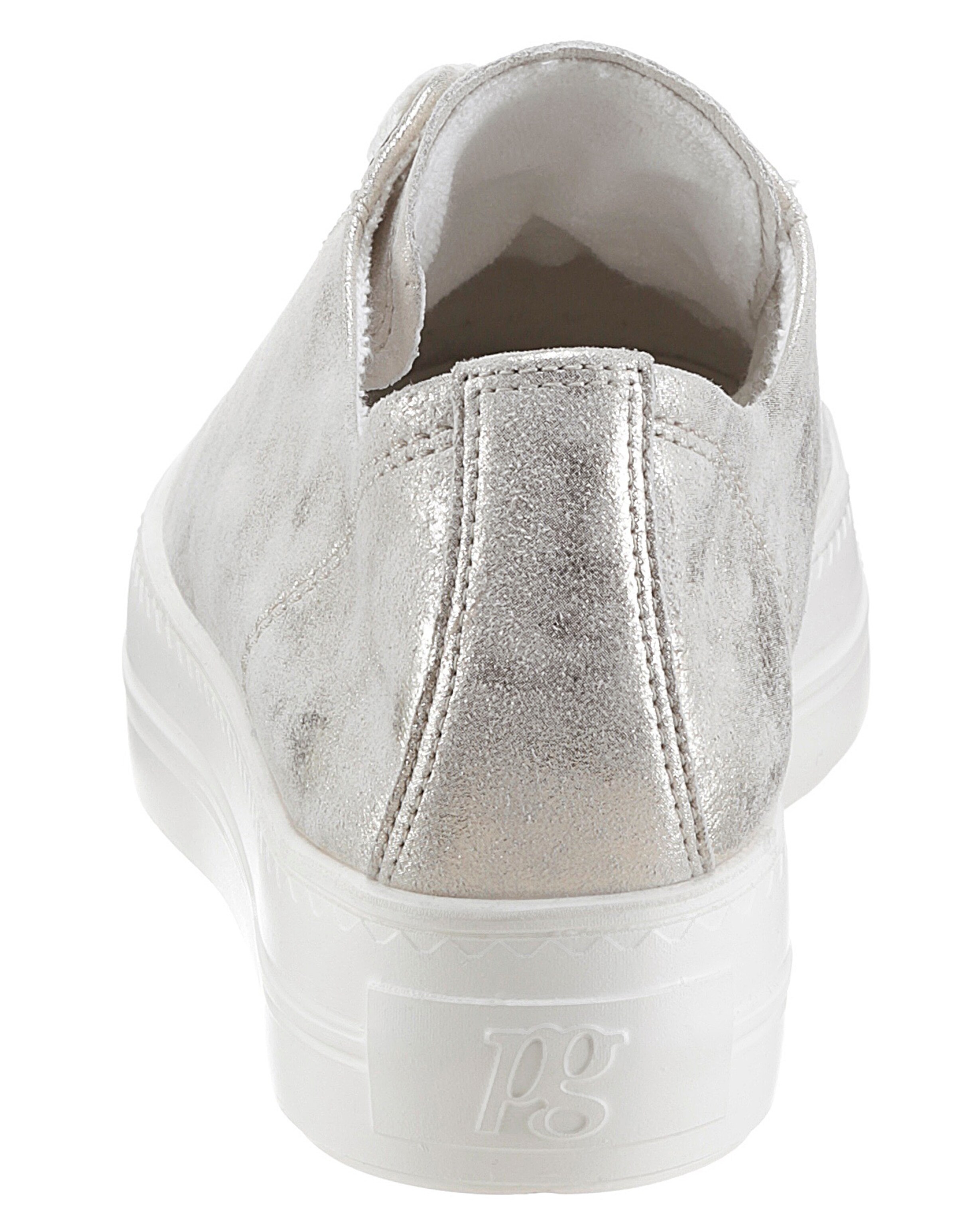 Paul Green Σνίκερ χαμηλό σε ασημί