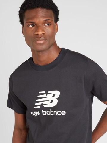 new balance Μπλουζάκι σε μαύρο