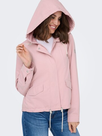 ONLY Overgangsjakke 'ONLSkylar' i pink