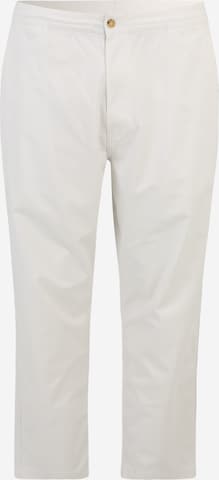 Regular Pantalon Polo Ralph Lauren Big & Tall en blanc : devant