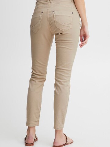 PULZ Jeans Skinny Jeans 'Rosita' in Beige