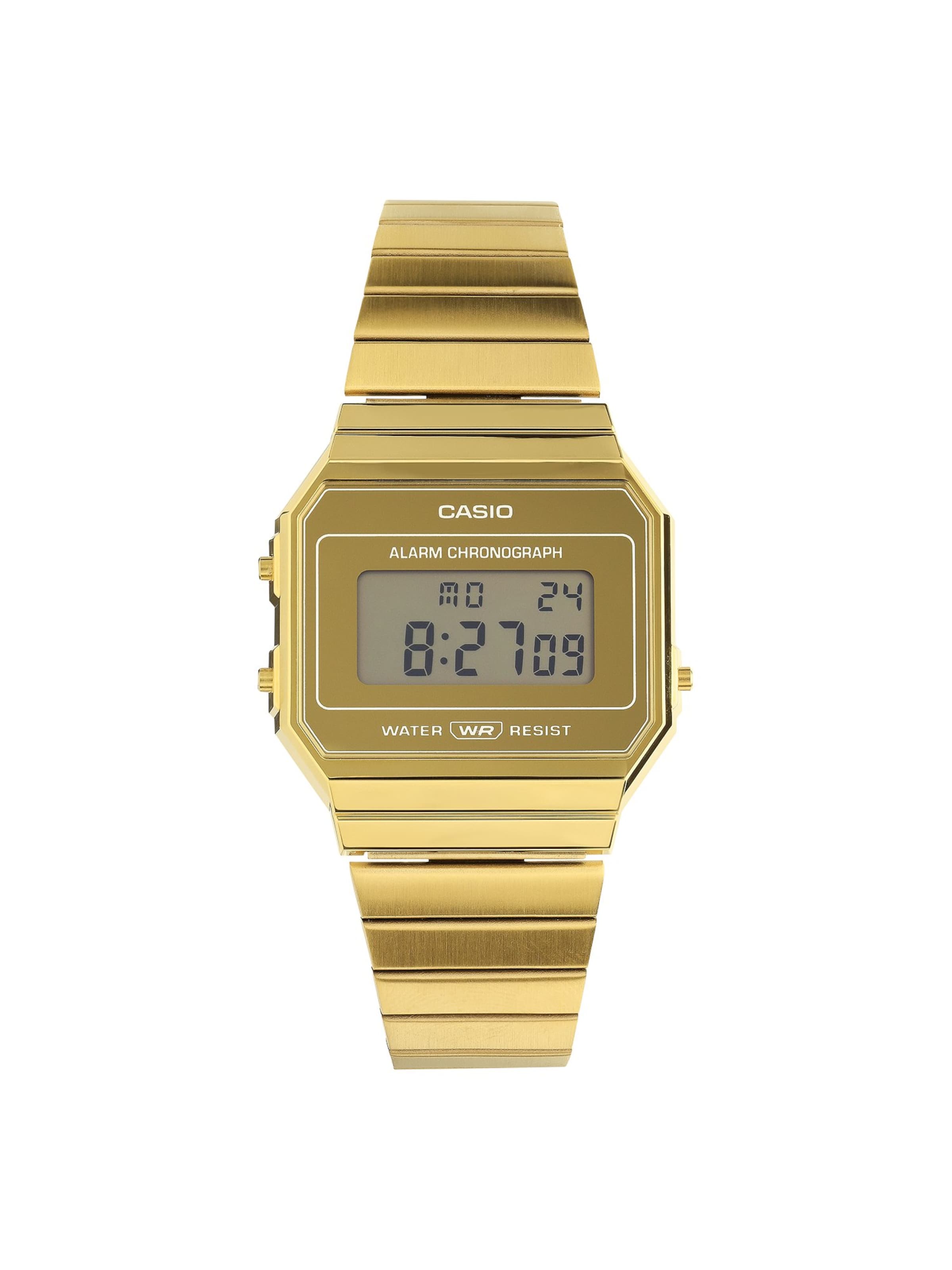 CASIO Digital Watch 'Einfach' in Gold: front