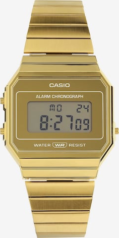 CASIO Digitaal horloge 'Einfach' in Goud: voorkant
