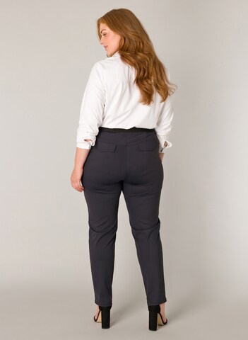 BASE LEVEL CURVY Regular Pants in Black