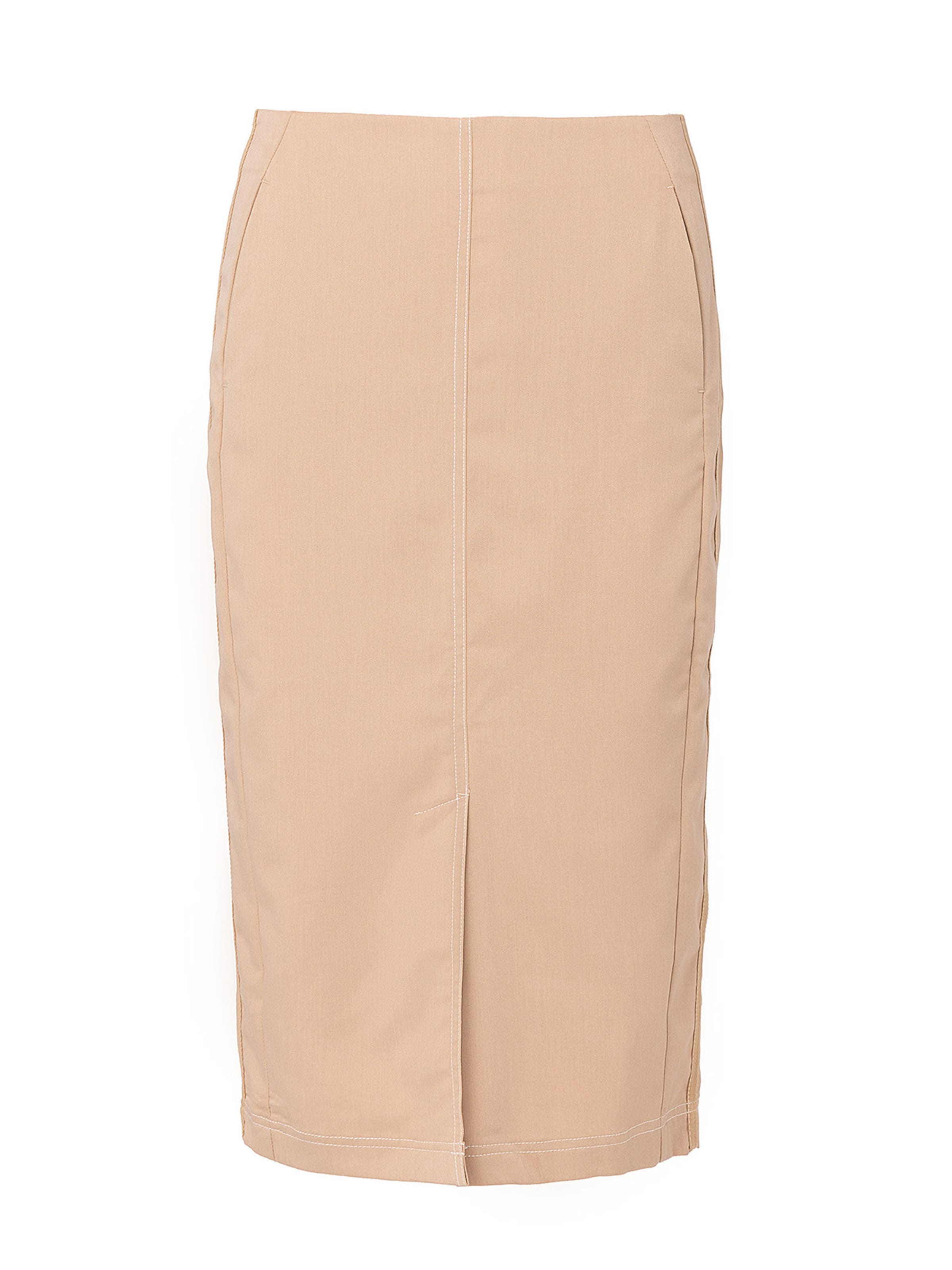 Jupe Quiosque en beige : devant