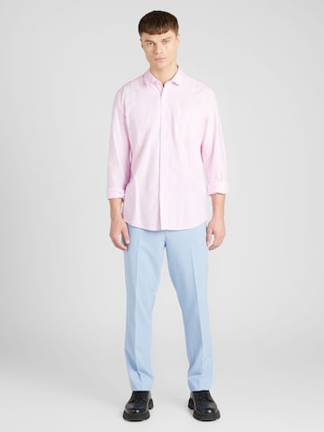 H.I.S Regular fit Overhemd in Roze