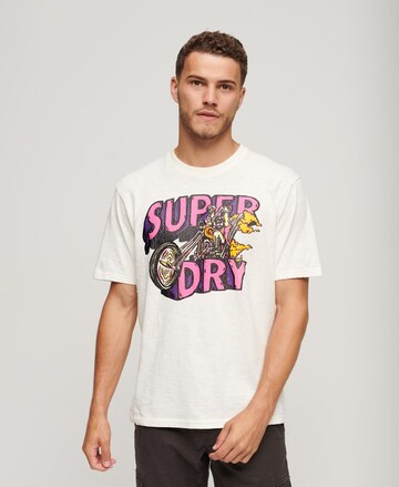 Superdry Shirt in Wit: voorkant
