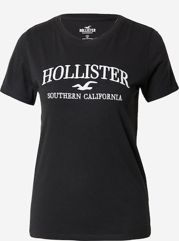 Maglietta di HOLLISTER in nero: frontale