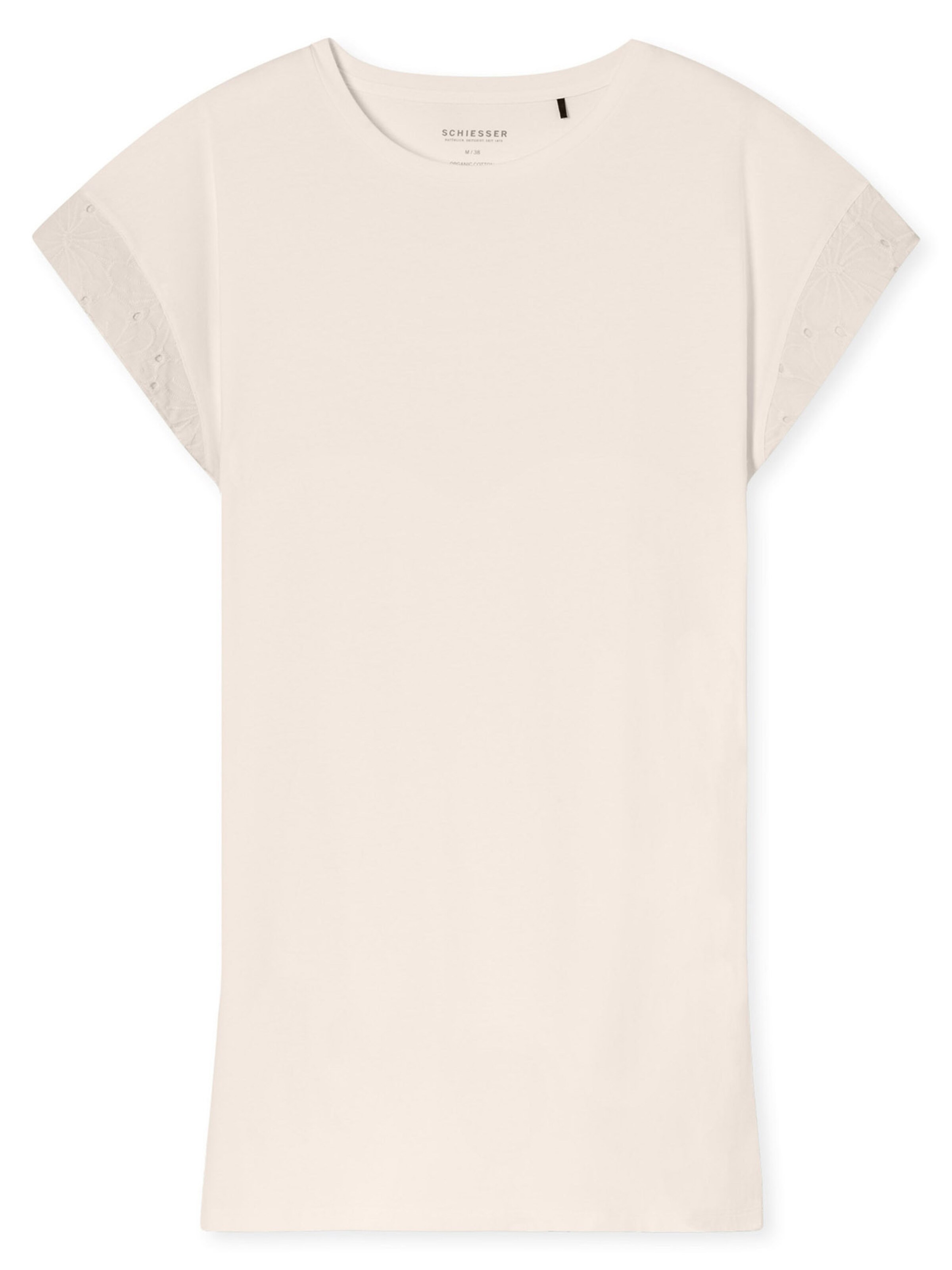 SCHIESSER Nightgown ' Casual Nightwear ' in White: front