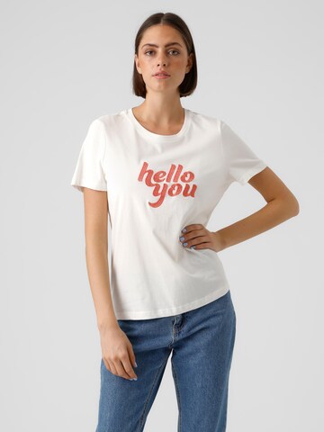 VERO MODA Shirt in White: front