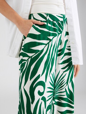 Wide leg Pantaloni 'Lucinda' di WHITE STUFF in verde