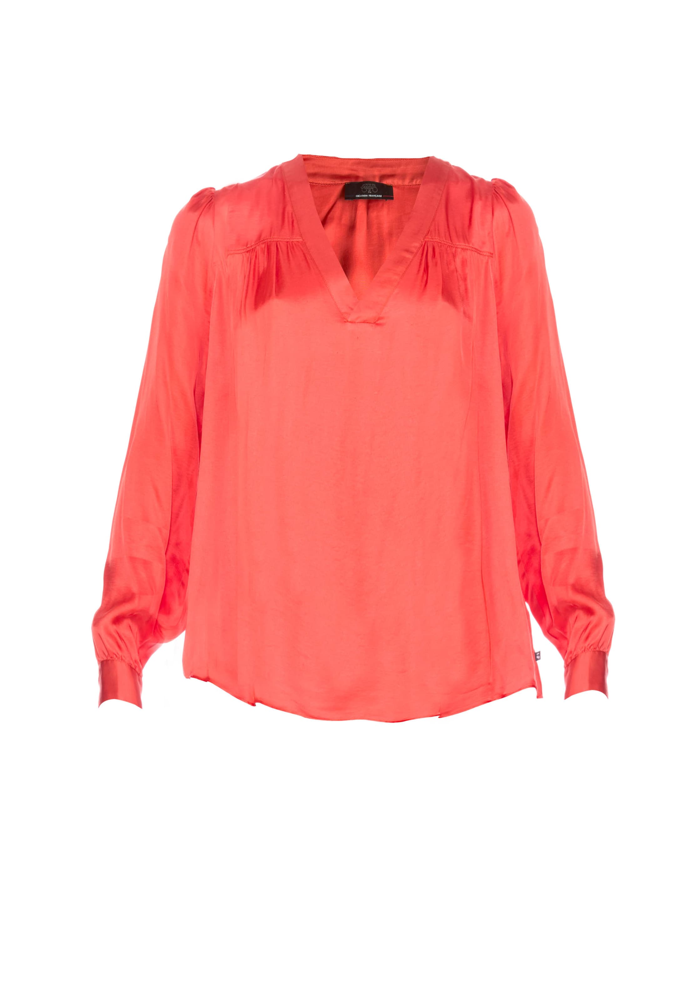 Chemisier 'Chimel' Le Temps Des Cerises en rouge : devant