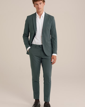 WE Fashion Slimfit Hose in Grün