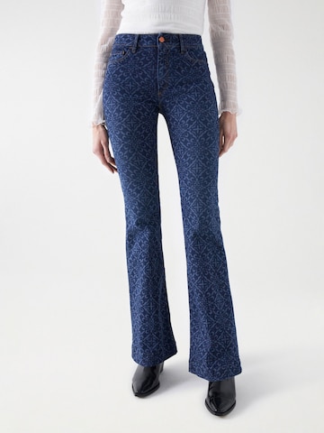 Salsa Jeans Flared Jeans in Blauw: voorkant