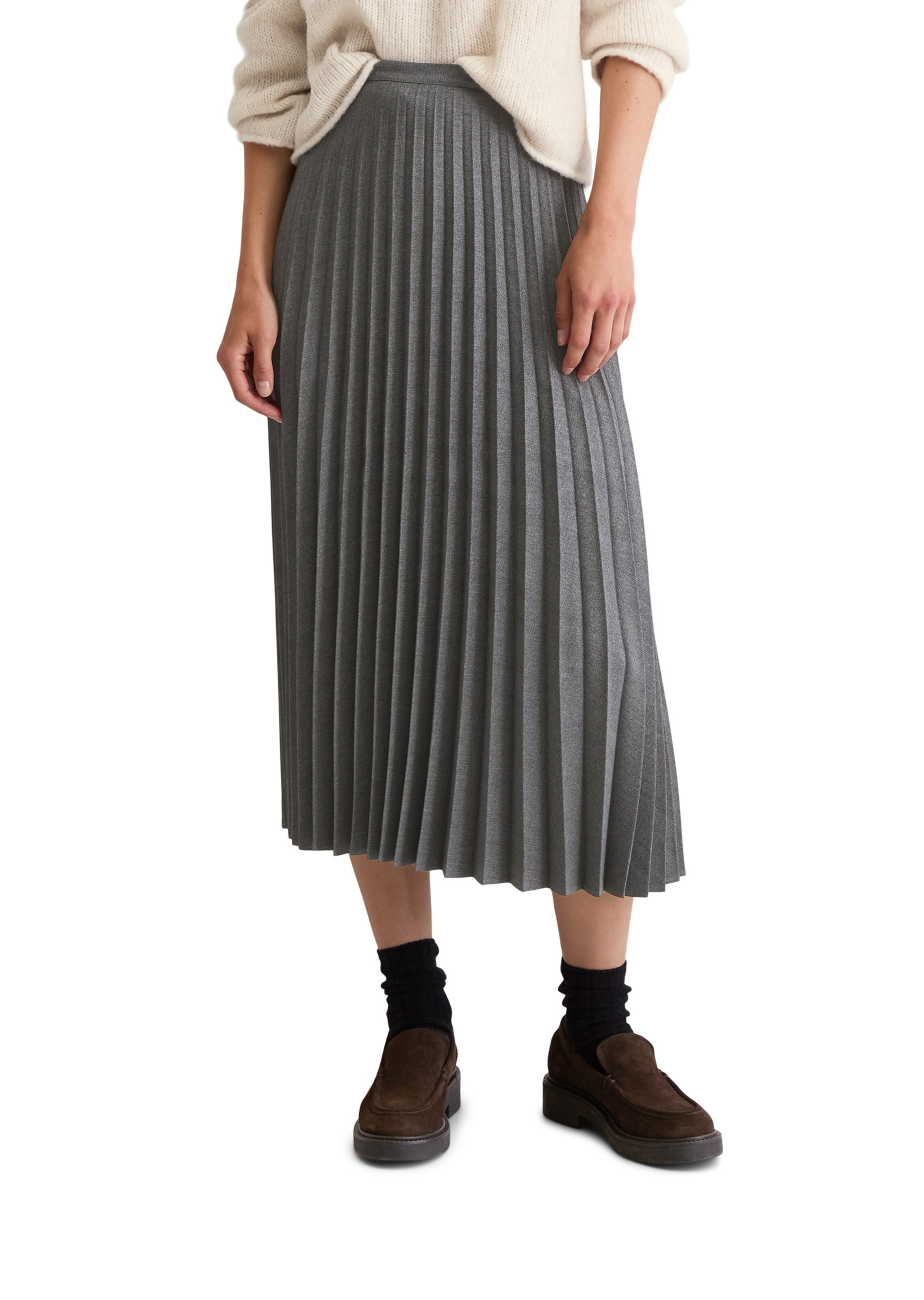 Marc O'Polo Skirt in Grey: front
