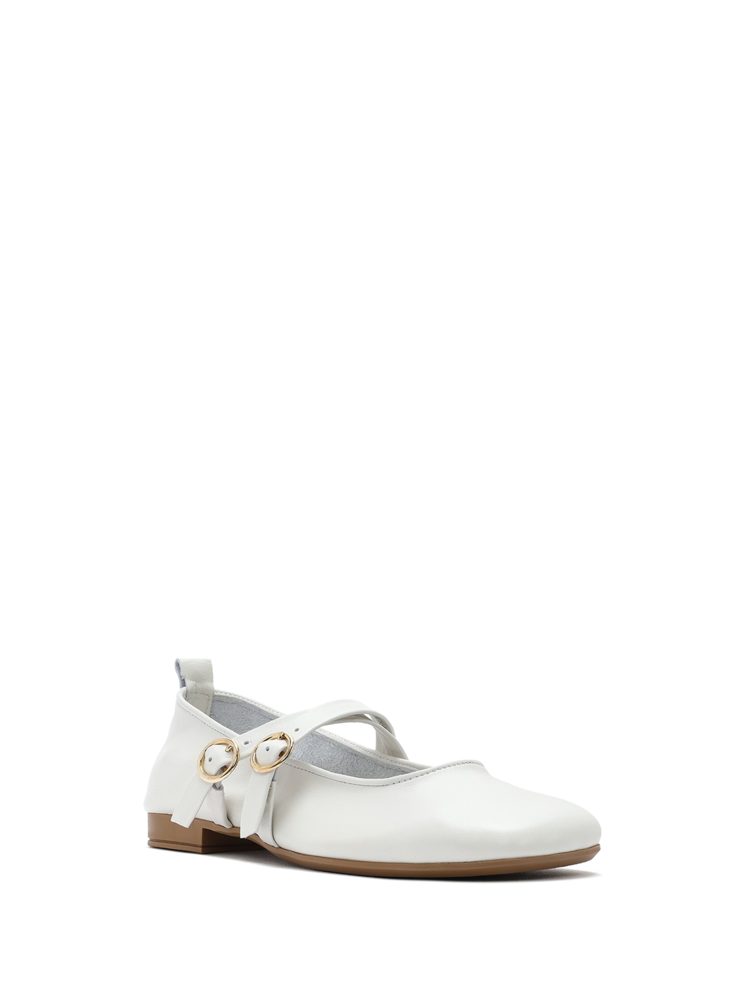 Derimod Ballerina in Weiß